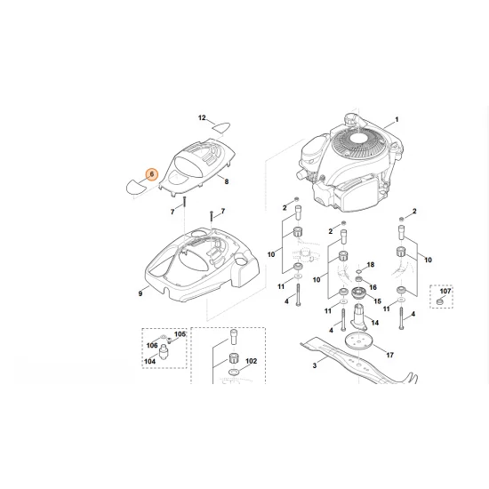 STIHL  Oznaczenie typu MB 655 VR 6375 967 3880